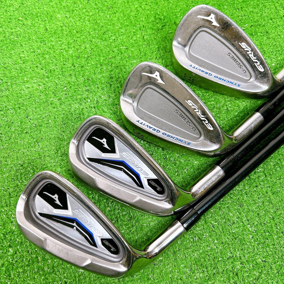 【左利き レフティ】ミズノ ユーラス LS アイアンセット 8本 R 初心者