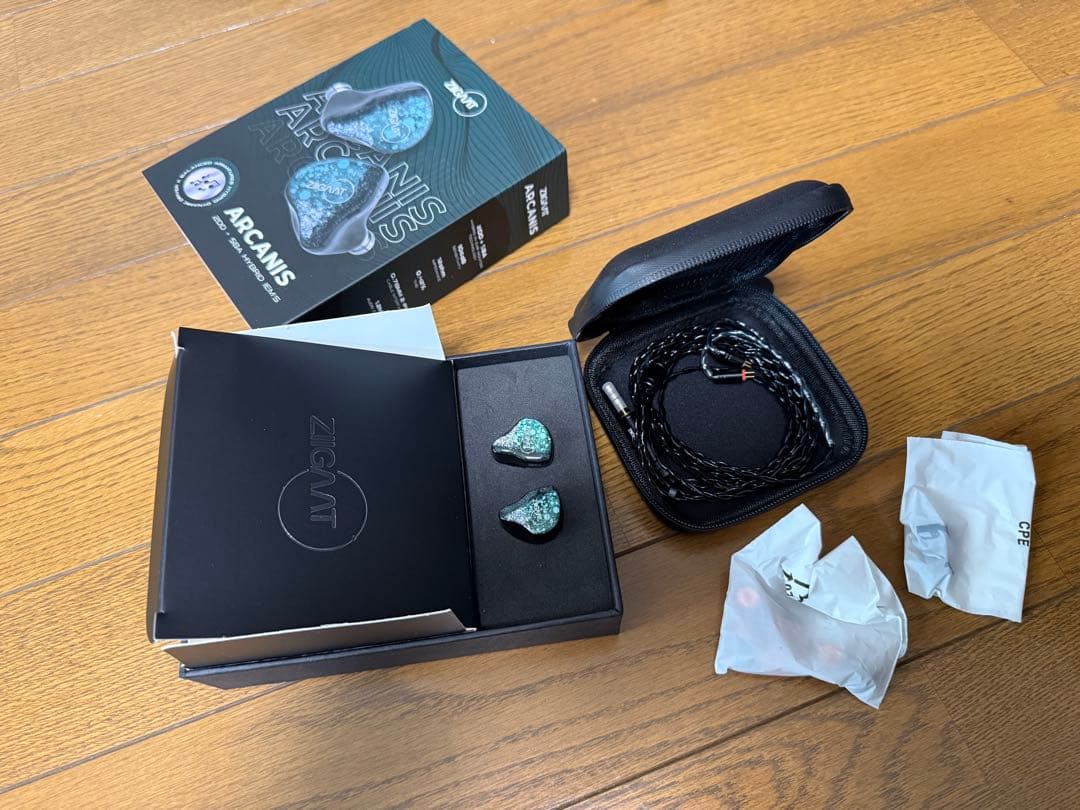 イヤホン ZiiGaat ARCANIS