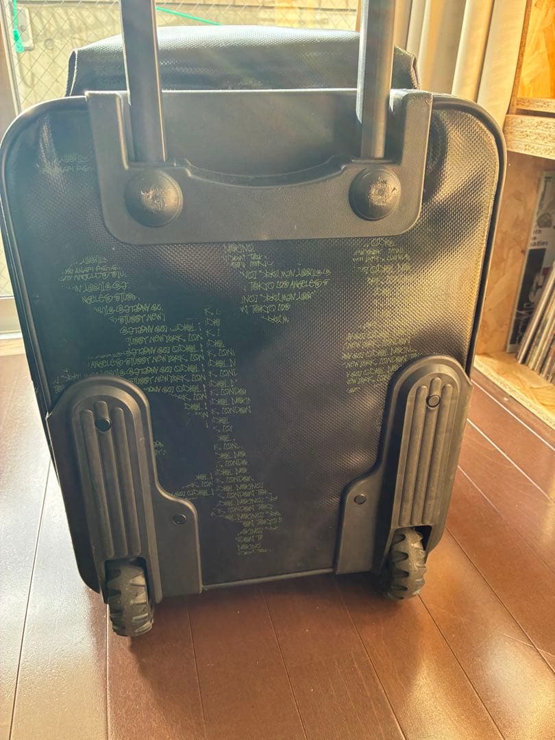 Stussy record bug レコードバッグ　キャスター付き