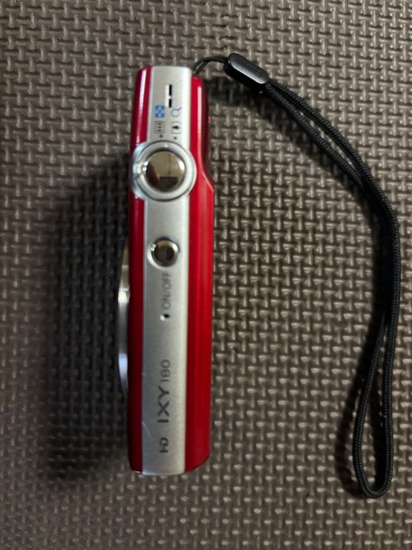 【ジャンク】Canon IXY180レッド コンパクトデジタルカメラ