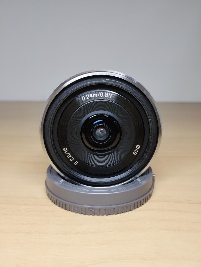 ✨パンケーキ✨ SEL16F28 単焦点 E16mm F2.8 SONY 薄型