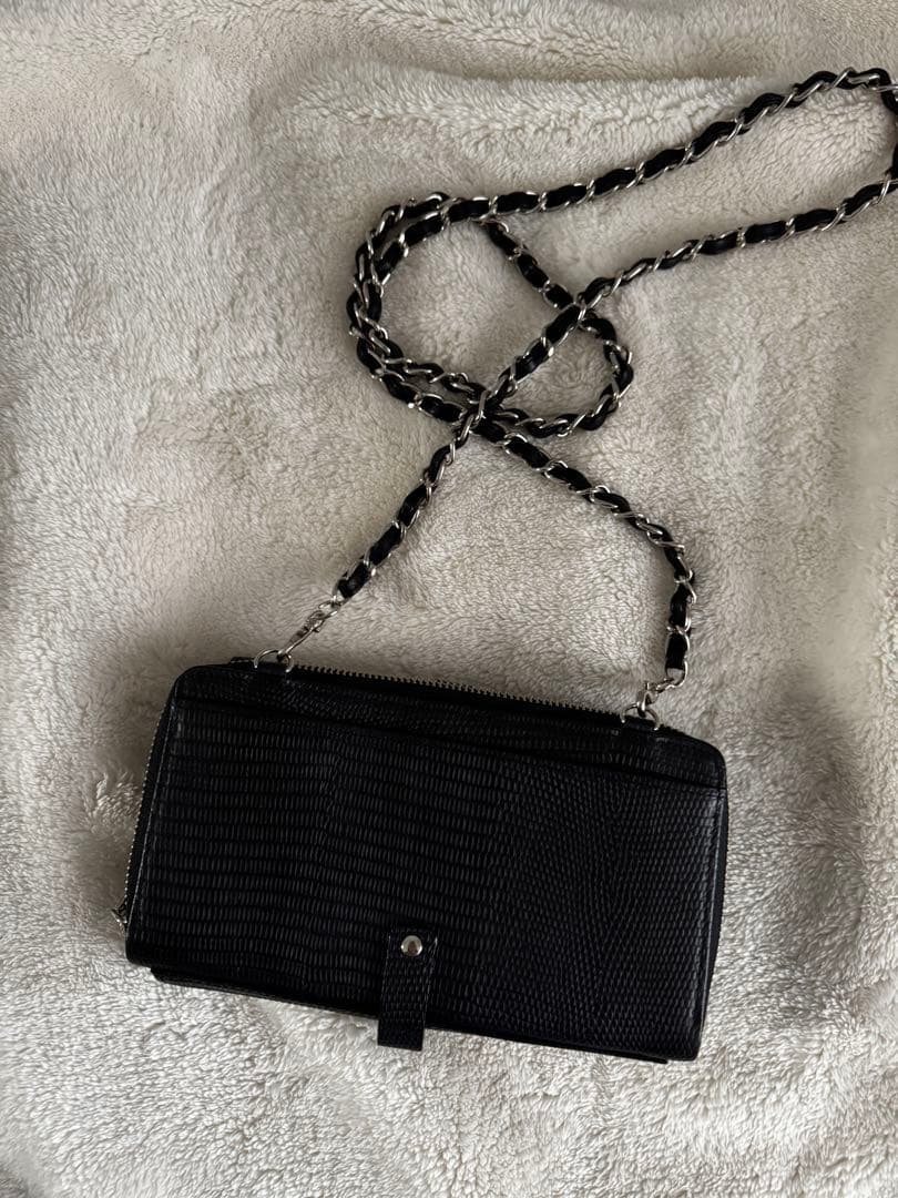 M.U.L. ブラックショルダーウォレット