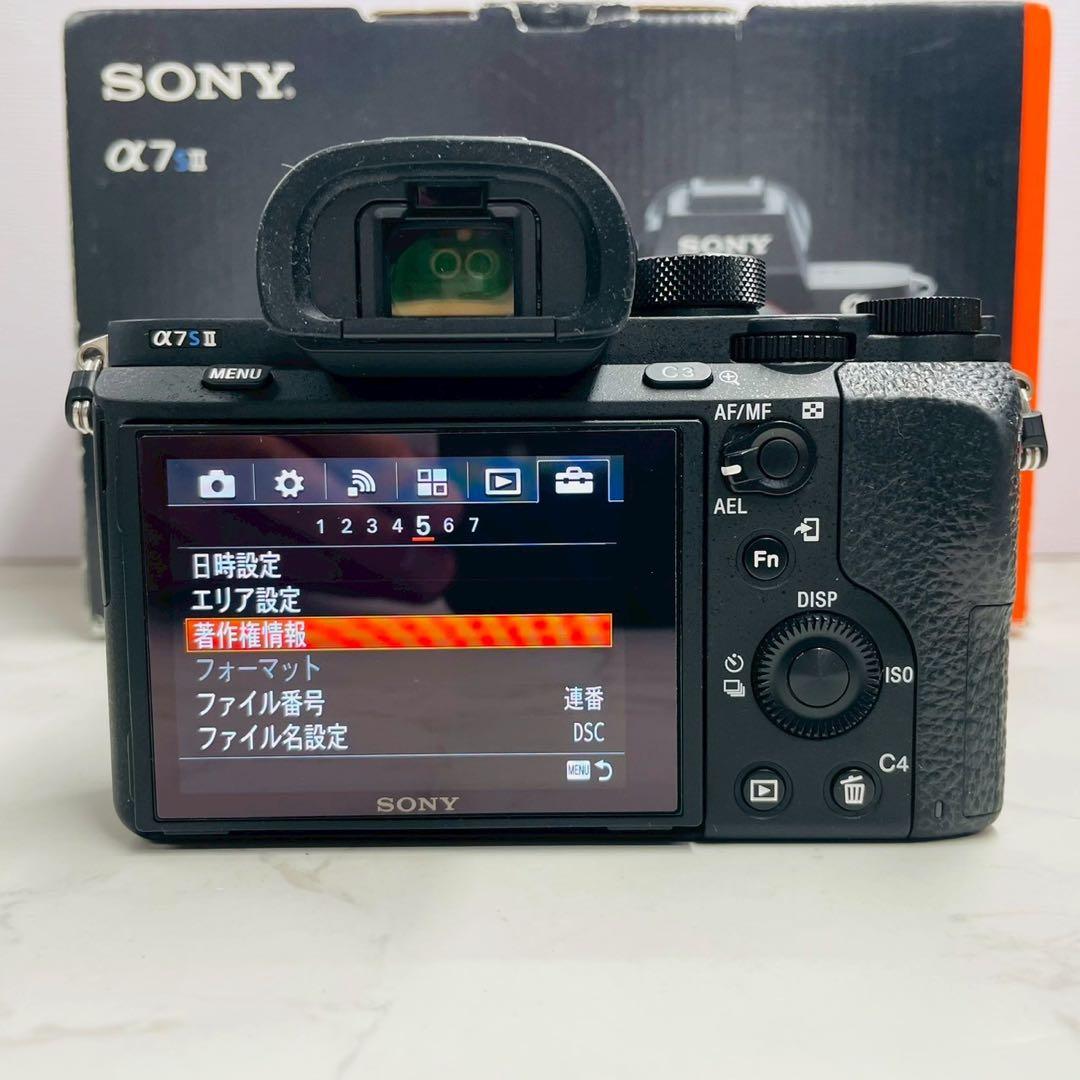 SONY α7S II ILCE-7SM2 ボディ ショット数9,671