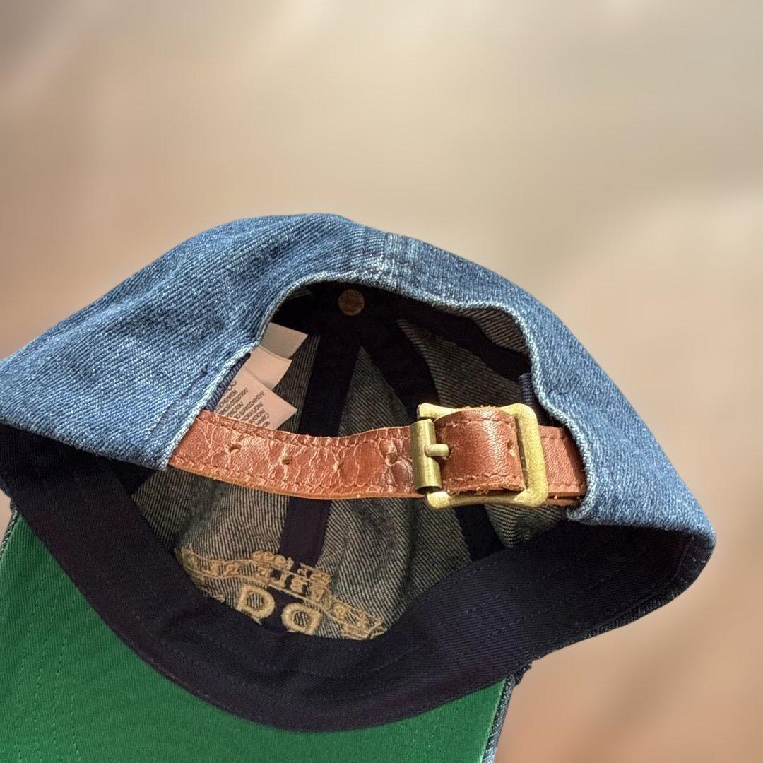 ntk品　ダブルアールエル RRL キャップ 帽子 デニム　ラルフローレン