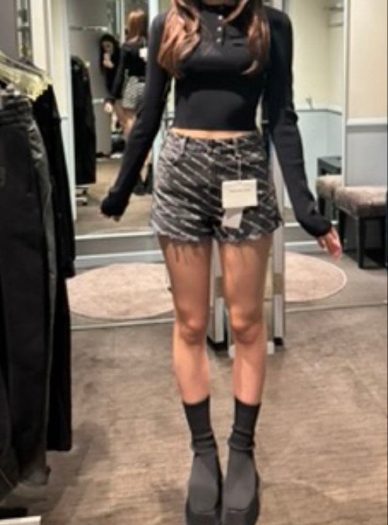 Alexander Wang フレイドショートパンツ