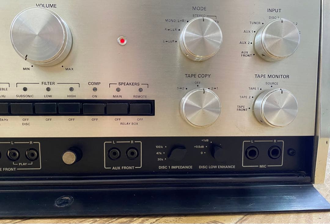 アンプ Accuphase C-200