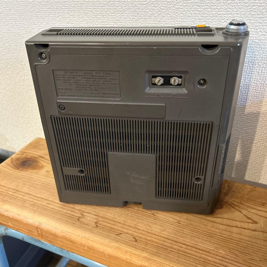 SONYスカイセンサー ICF-5900ラジオチューナー現状