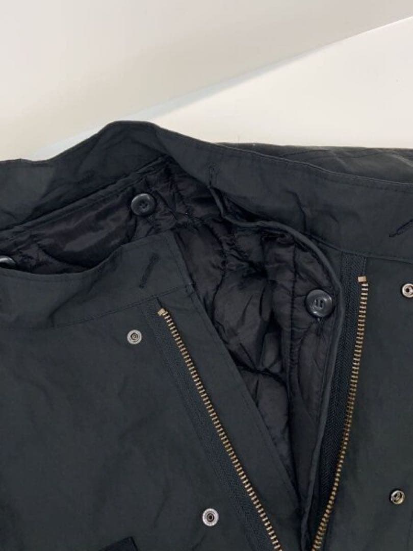 新品タグ付き　ブラック モッズコート L ロング丈　freaks store