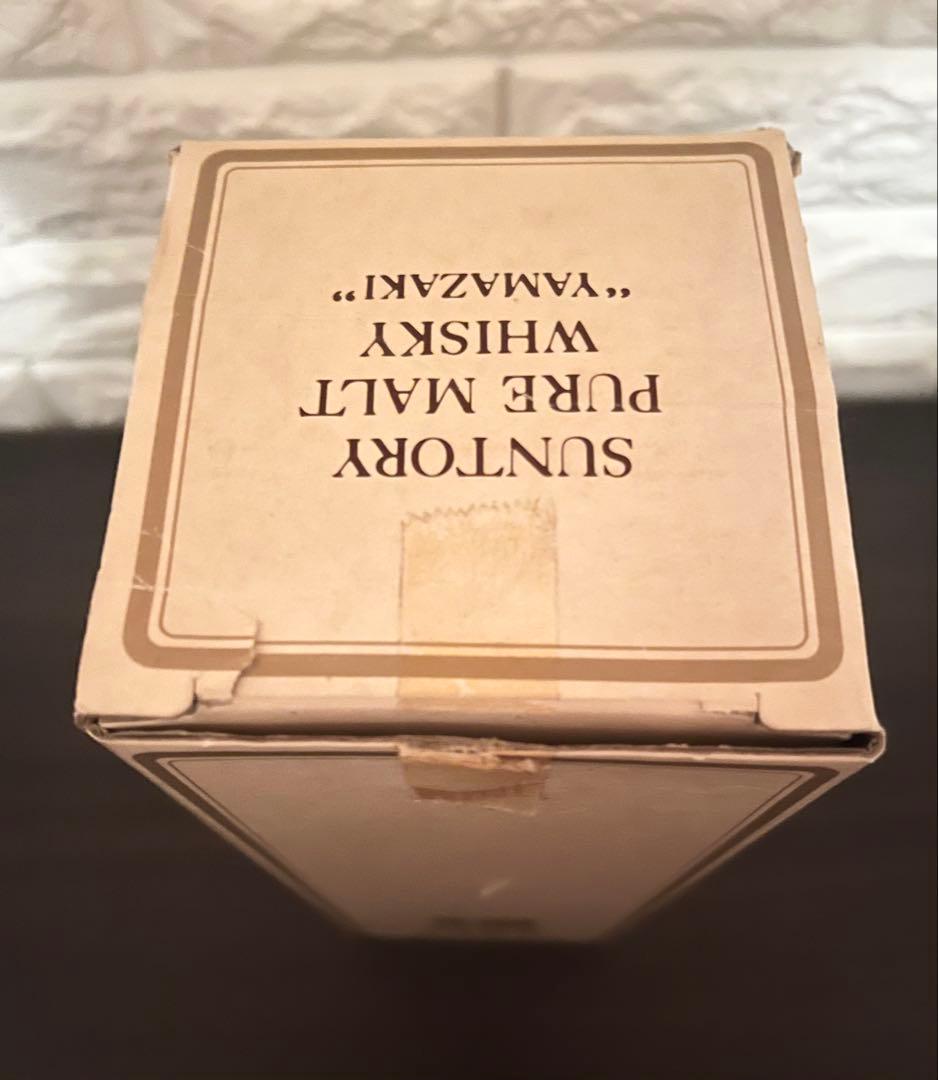 未開封　山崎12年 旧ラベル 750ml サントリー ピュアモルトウイスキー