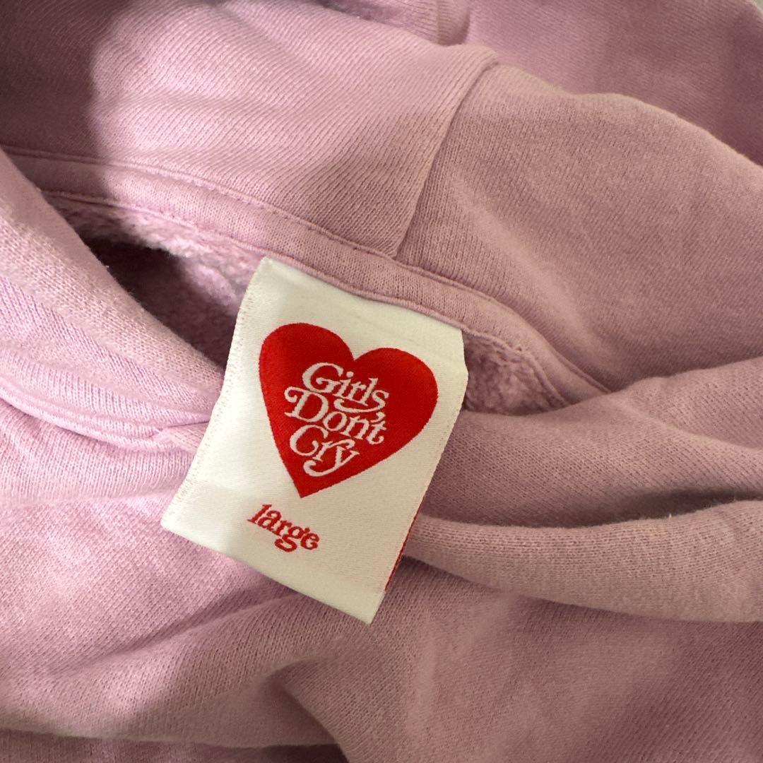 Girls Don't Cry パーカー Lサイズ パープル