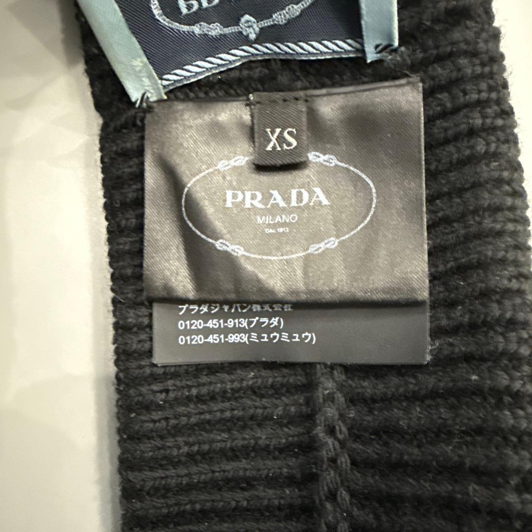 PRADA サンバイザー ニット　プラダ