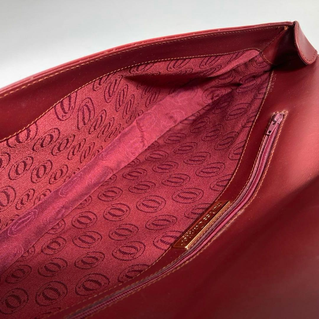 ⭐️美品⭐️カルティエ クラッチバッグ マストライン ボルドー セカンドバッグ