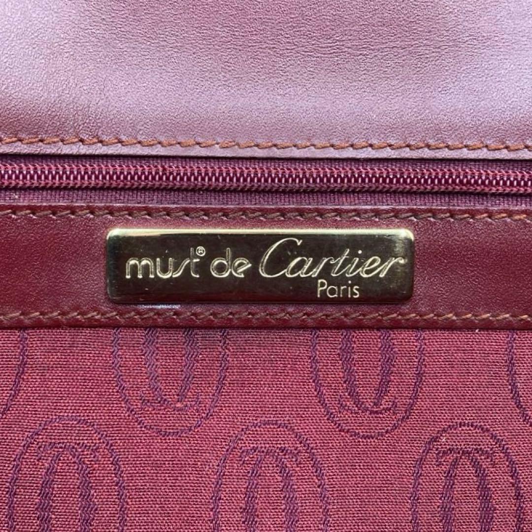 ⭐️美品⭐️カルティエ クラッチバッグ マストライン ボルドー セカンドバッグ