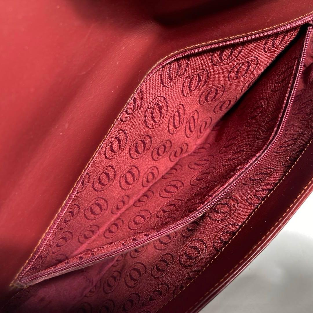 ⭐️美品⭐️カルティエ クラッチバッグ マストライン ボルドー セカンドバッグ