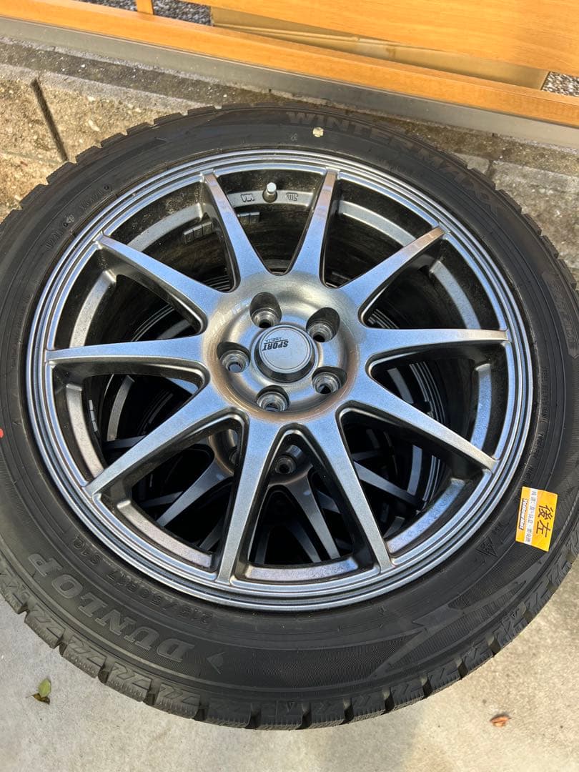17インチ スタッドレス ホイールセットダウンロップ