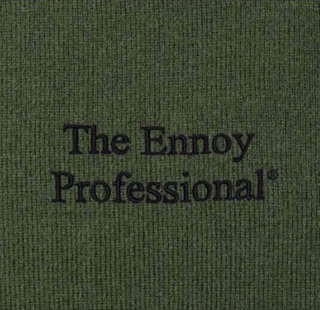 ENNOY ROUND NECK PULLOVER BOTTLE サイズS