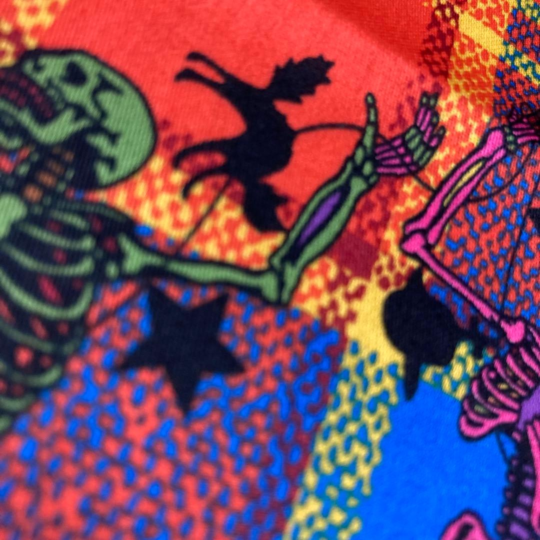 Vivienne Westwood 大判骸骨プリントハンカチ　ショッパー袋付き