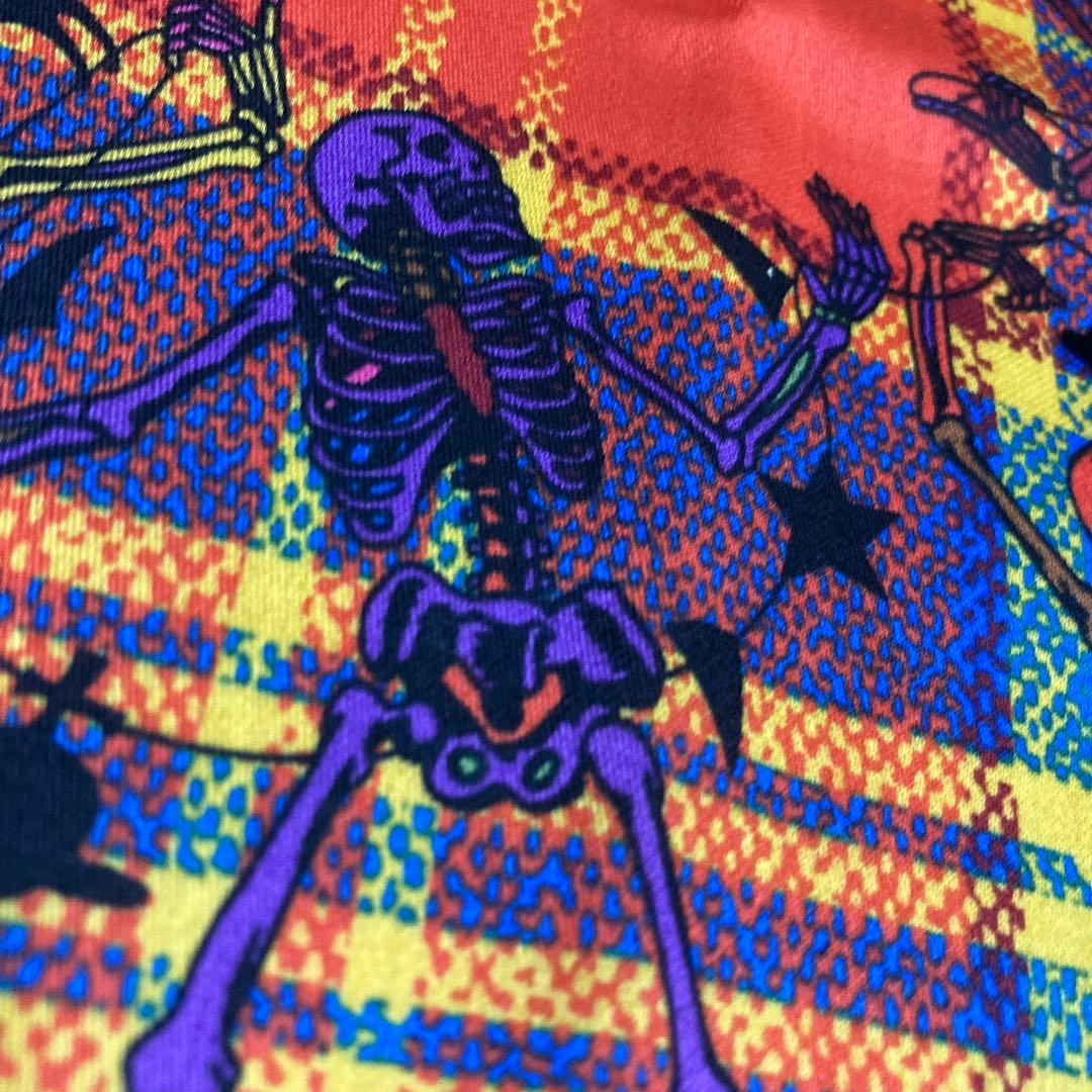 Vivienne Westwood 大判骸骨プリントハンカチ　ショッパー袋付き