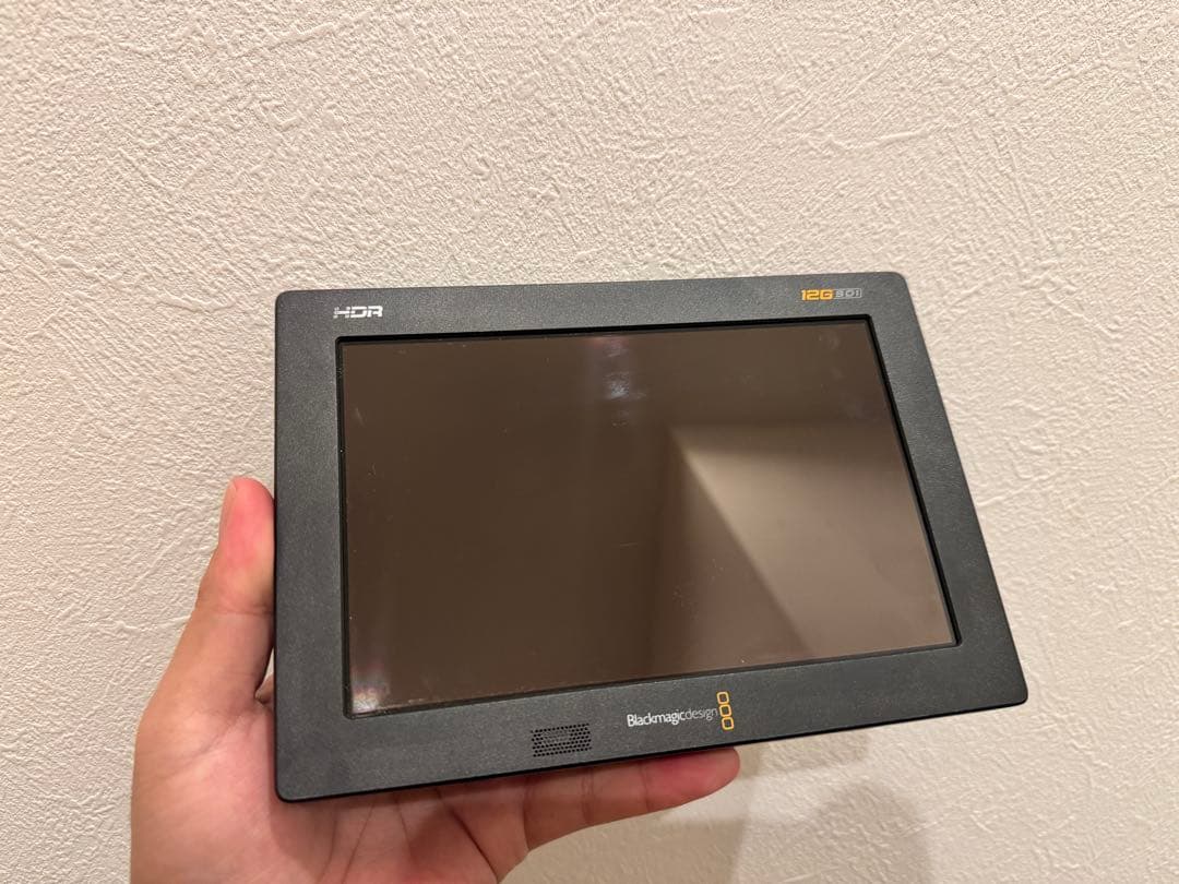 Blackmagic Video Assist 7インチ　12G HDR