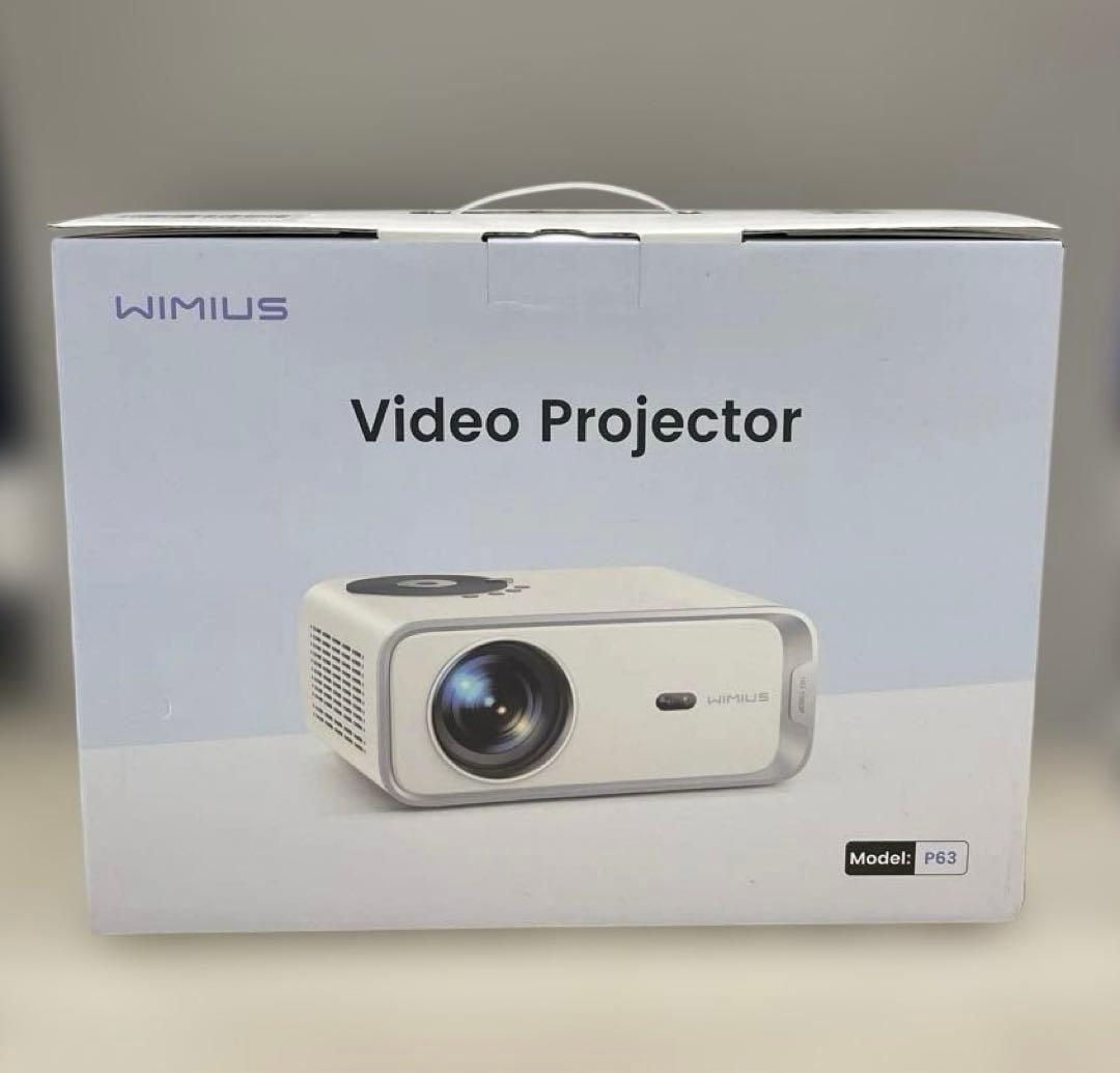 509634 新品WIMIUS P63 スマートプロジェクター