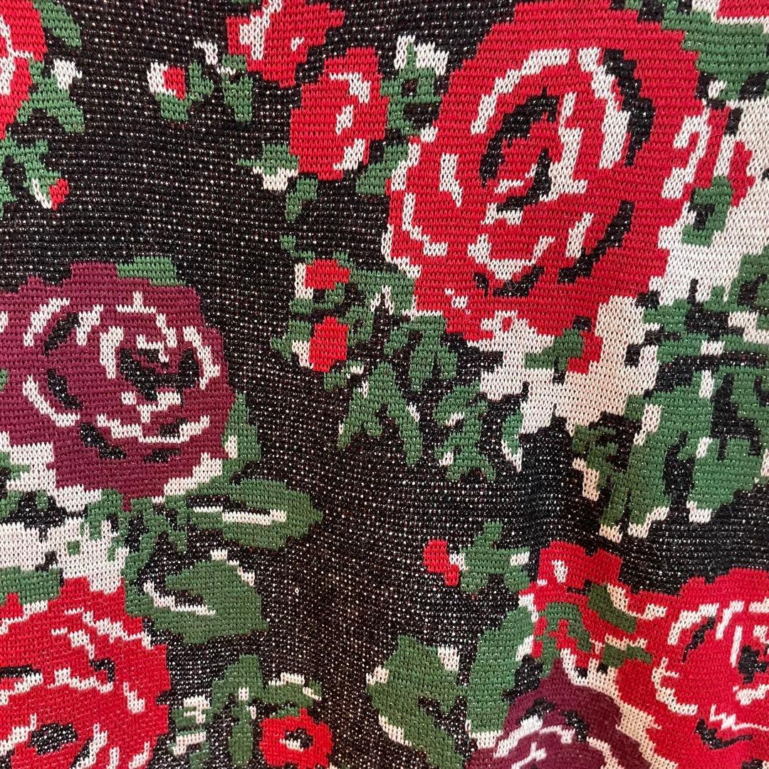 【美品・即完売モデル】コムデギャルソンオムプリュス　薔薇　ドッキング　ベスト