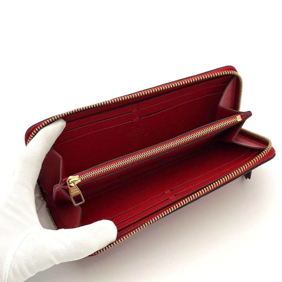 ルイヴィトン 長財布 モノグラムアンプラント ポルトフォイユ クレマンス2347