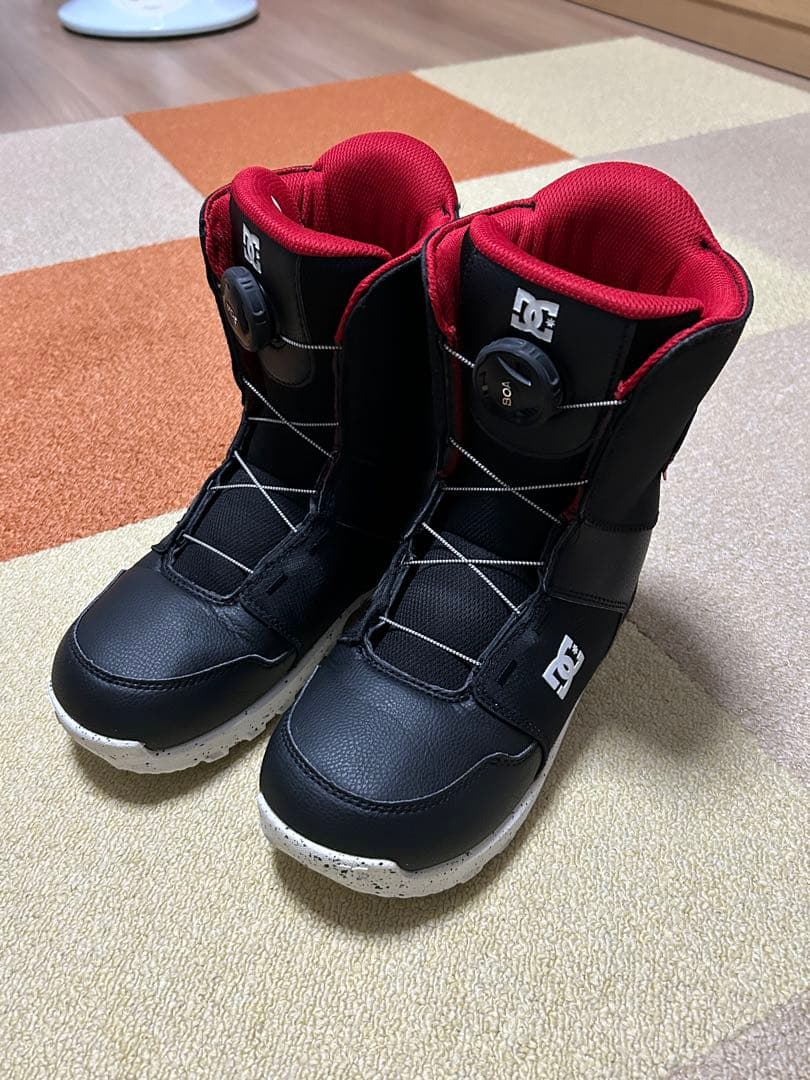 DC スノーボードブーツ（キッズ用）25cm+ビンディングセット