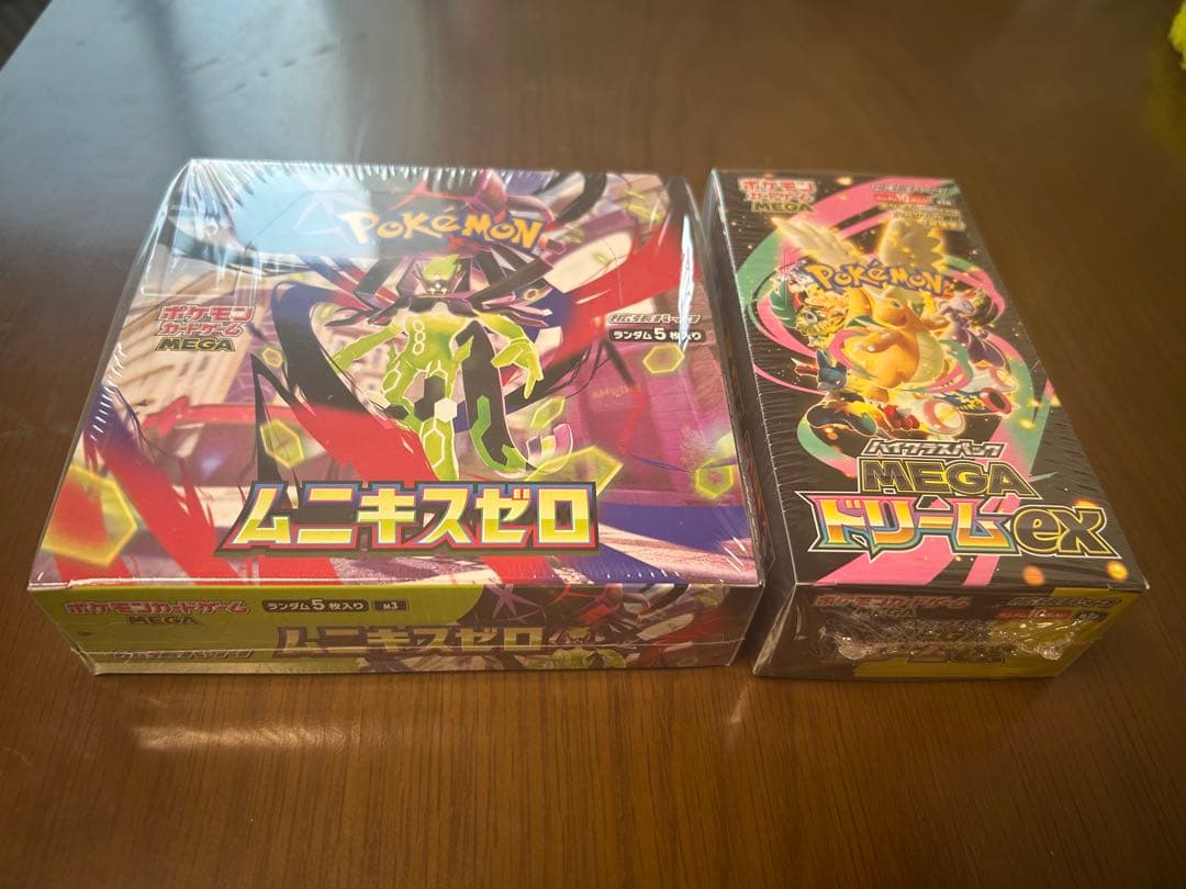 ムニキスゼロ　メガドリームex 未開封新品シュリンク付きボックス