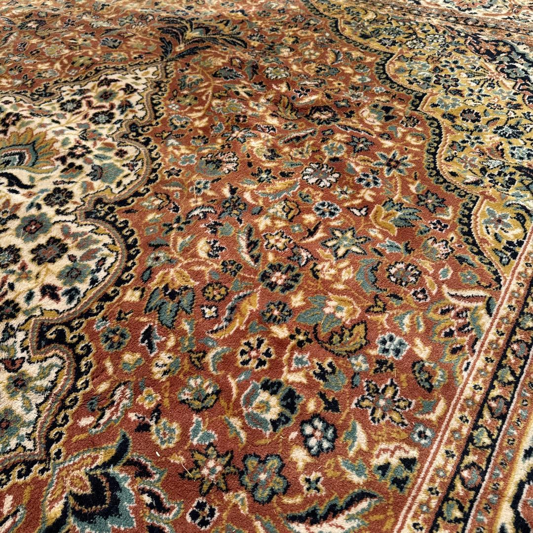 ペルシャ風ウールシルクラグ 250×340cm