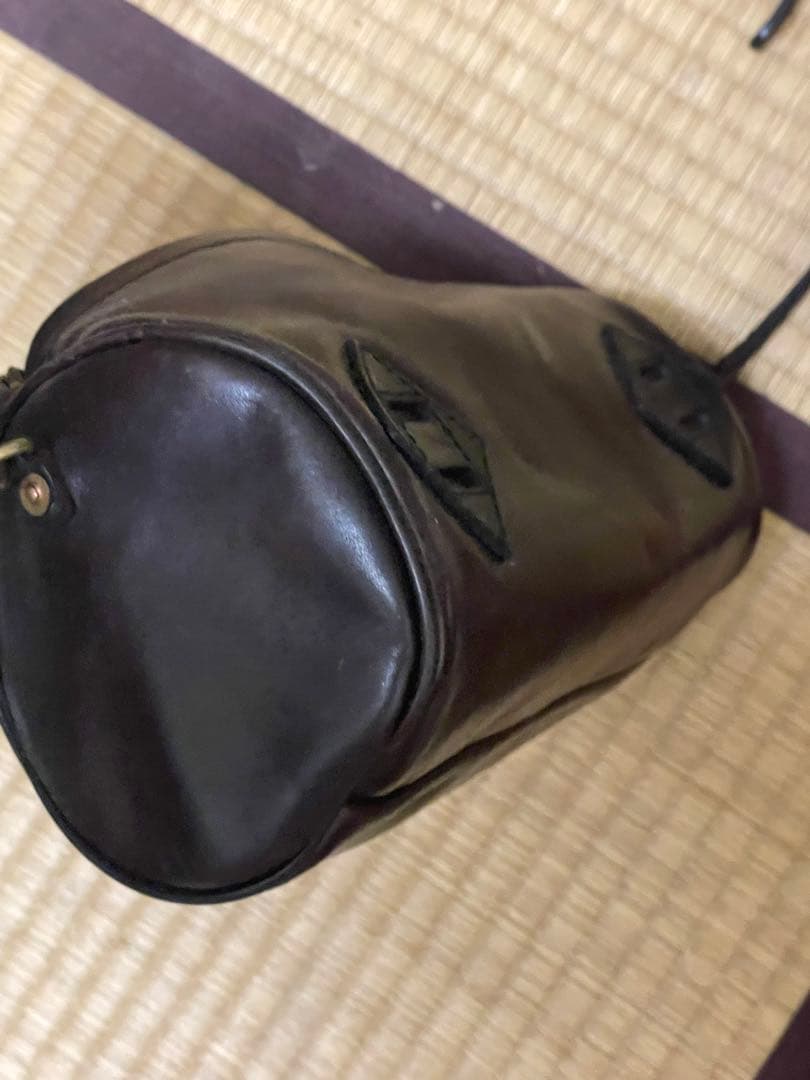 vasco レザーウエストバック　ドラムバック