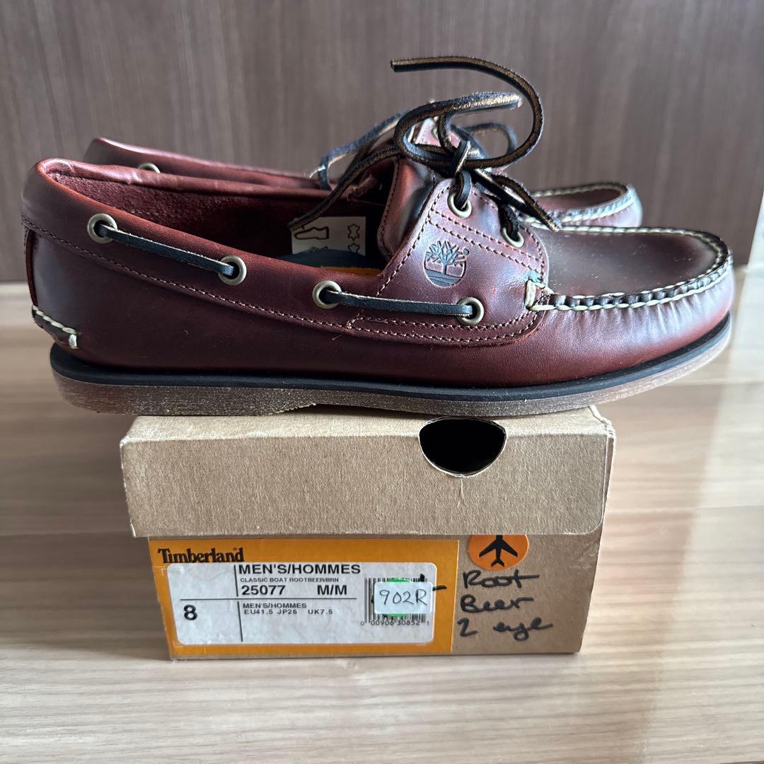 【新品】Timberland 2-Eye デッキシューズ （26cm）箱付き