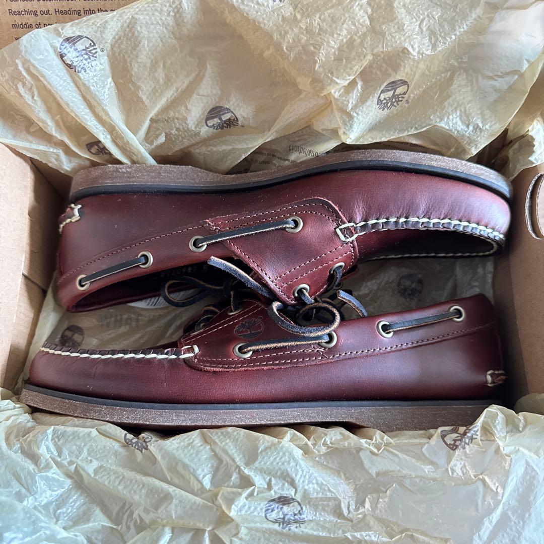 【新品】Timberland 2-Eye デッキシューズ （26cm）箱付き