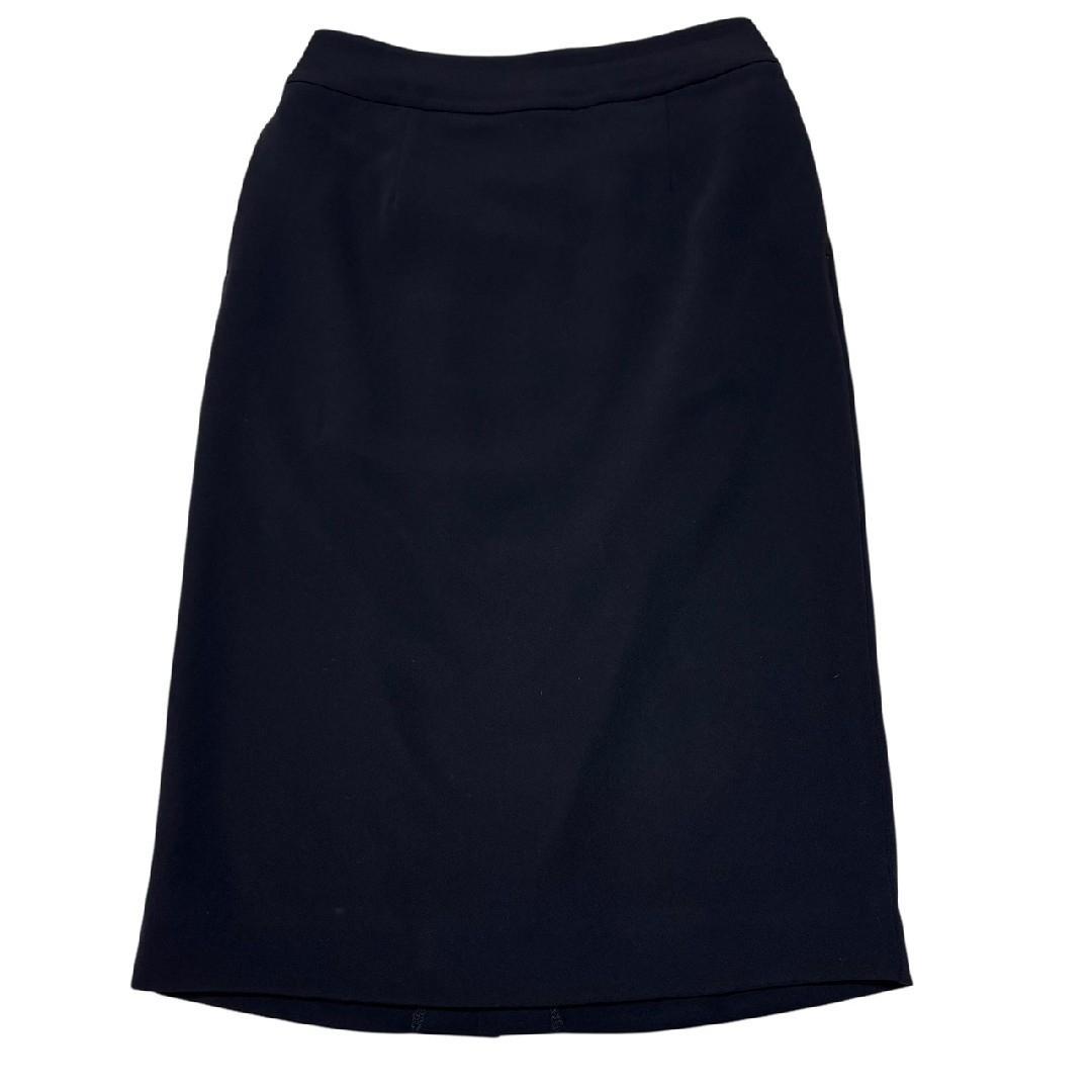 極美品　サイズM　プラステ　ノーカラー　スカート　スーツ　セットアップ　黒