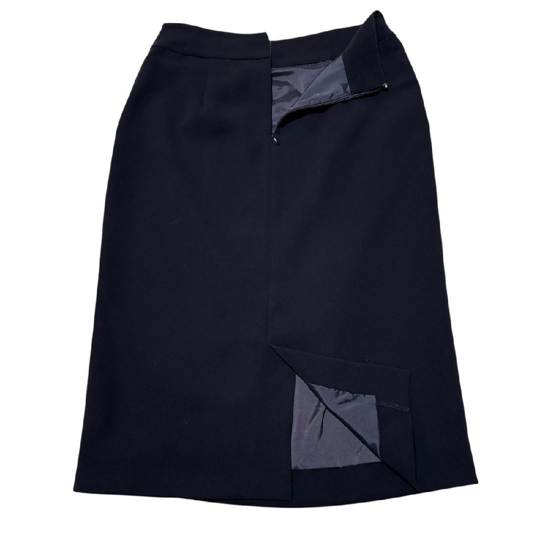 極美品　サイズM　プラステ　ノーカラー　スカート　スーツ　セットアップ　黒