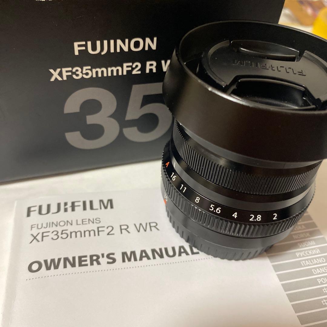 FUJIFILM XF35mm F2 R WR（おまけ付き）