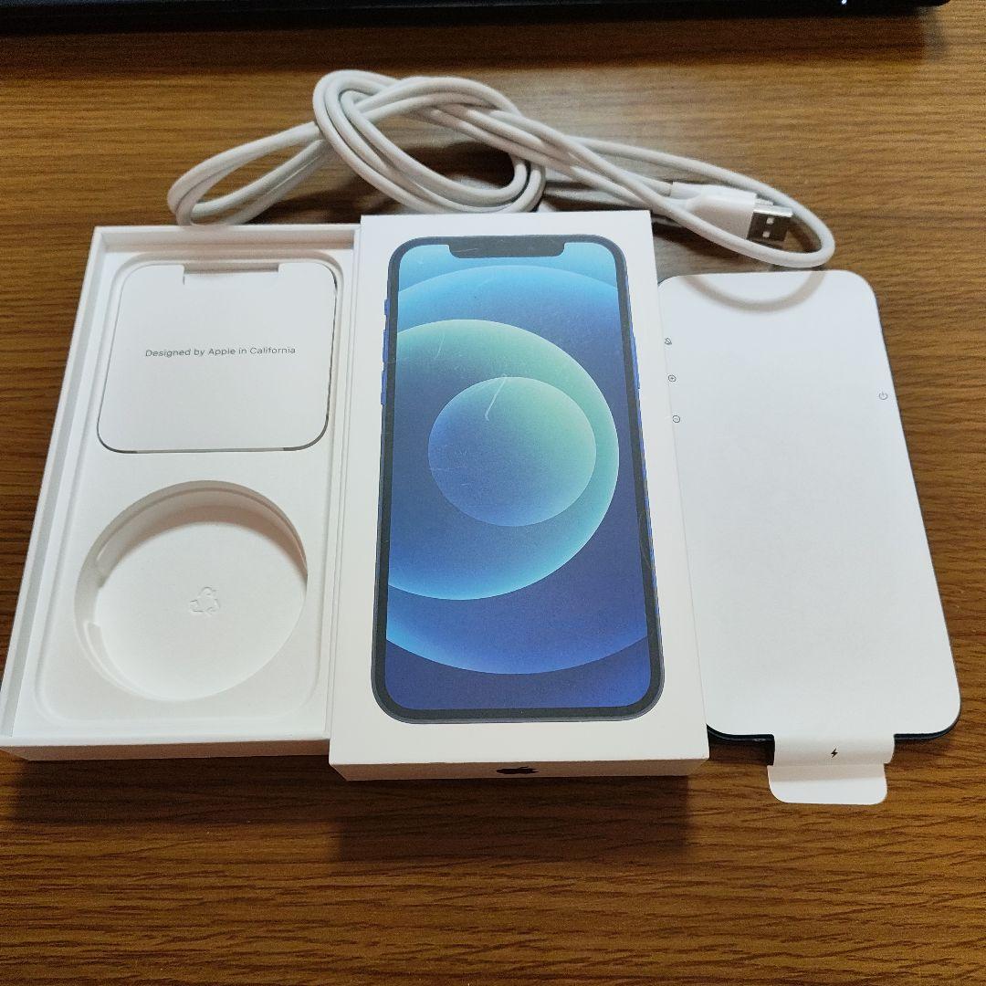 Apple iPhone 12 64G ブルー　SIMフリー　おまけ多数