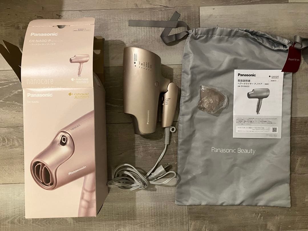 Panasonic EH-NA0B ヘアドライヤー ゴールド