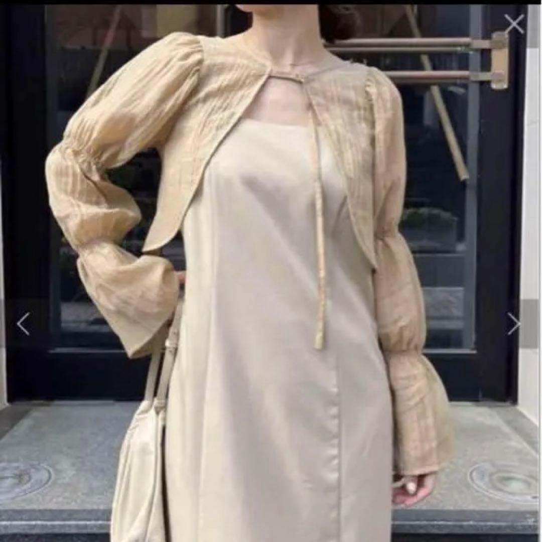 CAPRICIEUX LE'MAGE 2点セット アシメワンピースオケージョン