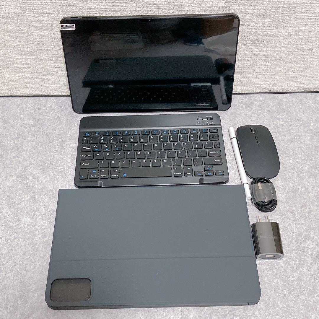 Android 15 タブレット キーボード付き　12インチWiFi