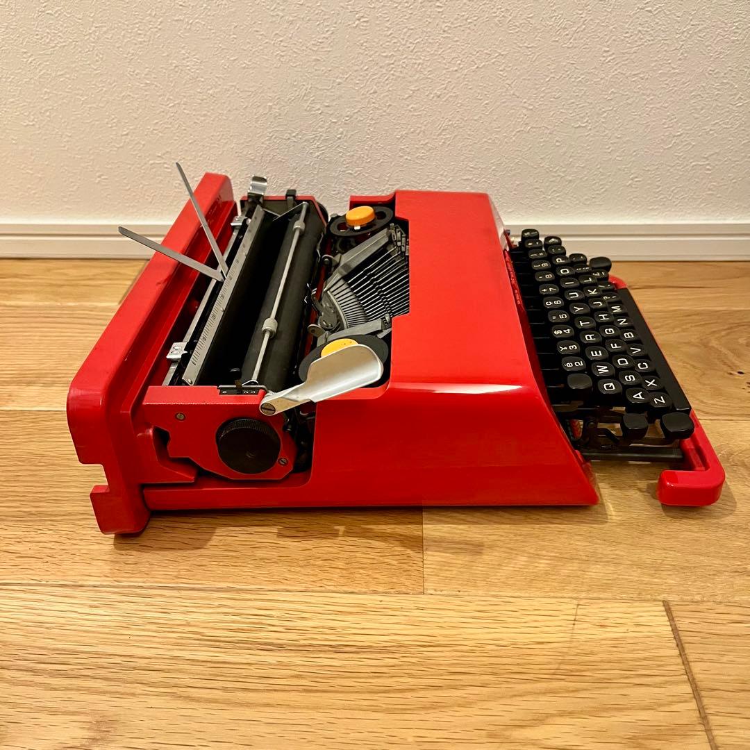 【昭和レトロ】オリベッティ タイプライター Valentine s バレンタイン