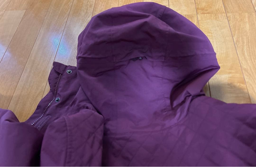 美品★ROXY スノーボードジャケット 防水10K パープル　Ｌ　スキー　ウェア