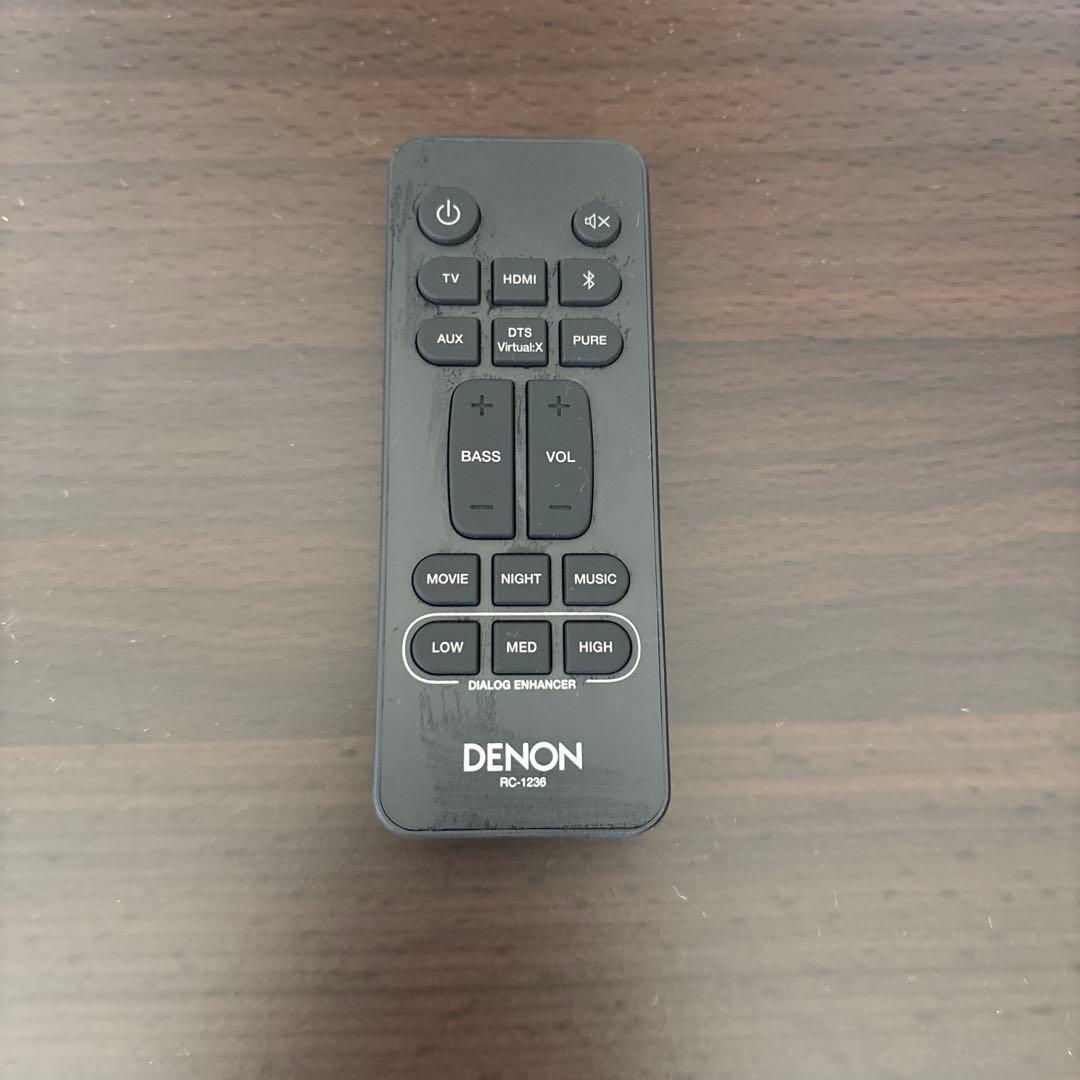 DENON Bluetooth DHT-S216 スピーカー 黒