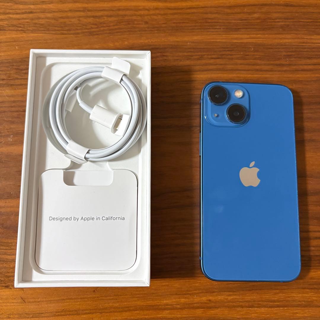 Apple iPhone13mini ブルー 128GB