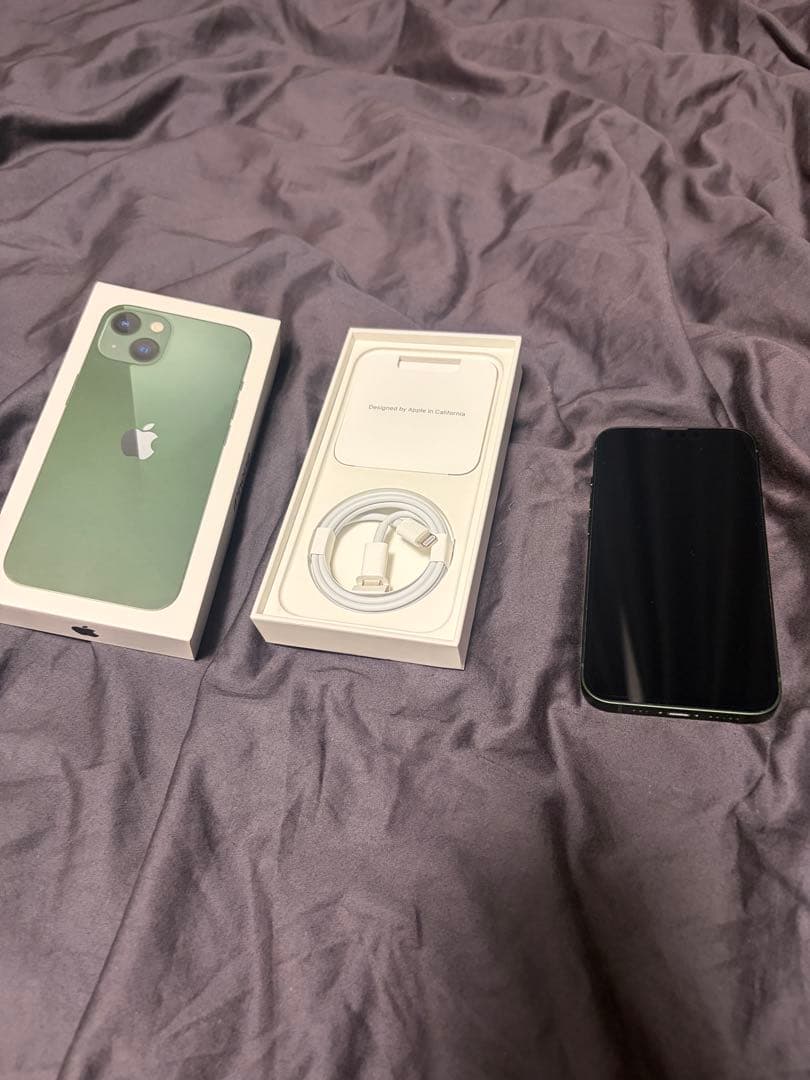 Apple iPhone 13 グリーン 本体　256GB バッテリー容量80%