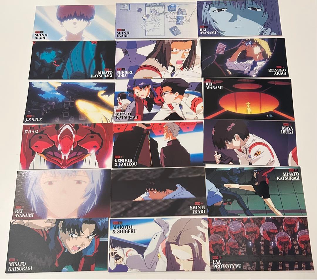 6840 エヴァンゲリオン カードダスマスターズワイド 初版 132種