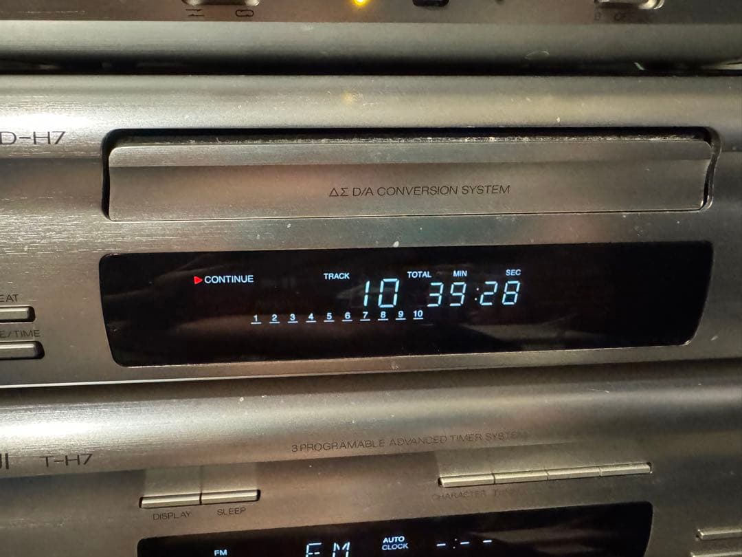 CLUB SANSUI ミニコンポ ラジオ CDプレーヤー