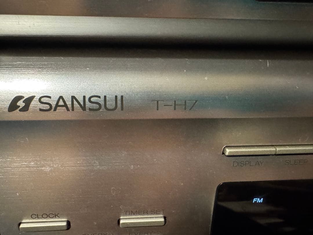 CLUB SANSUI ミニコンポ ラジオ CDプレーヤー