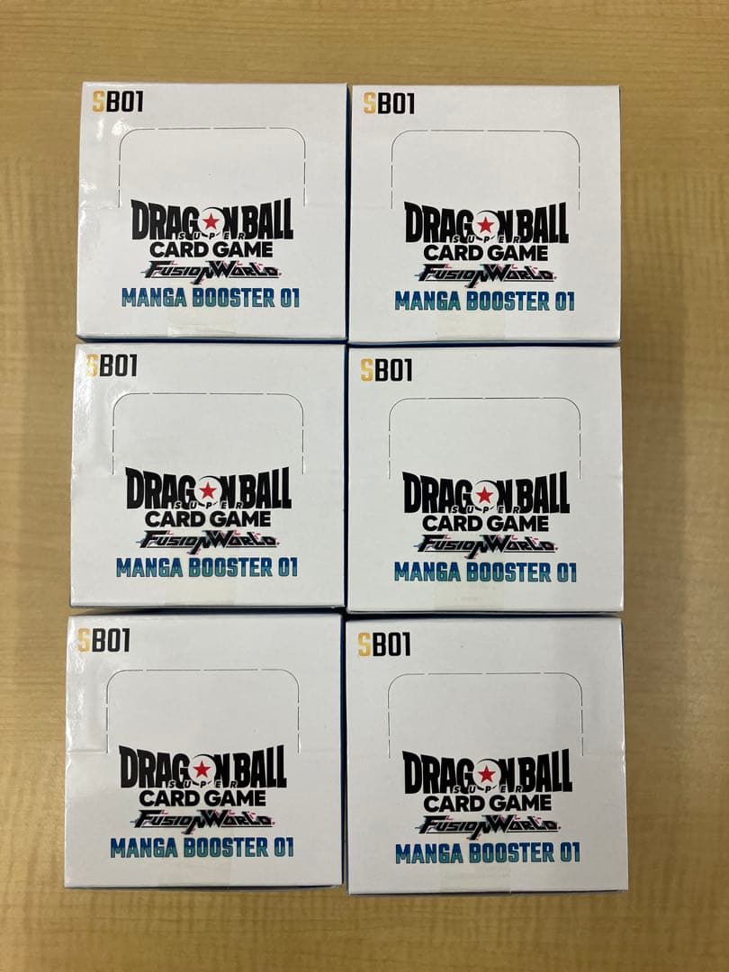 ドラゴンボール フュージョンワールド MANGA BOOSTER 01 6BOX