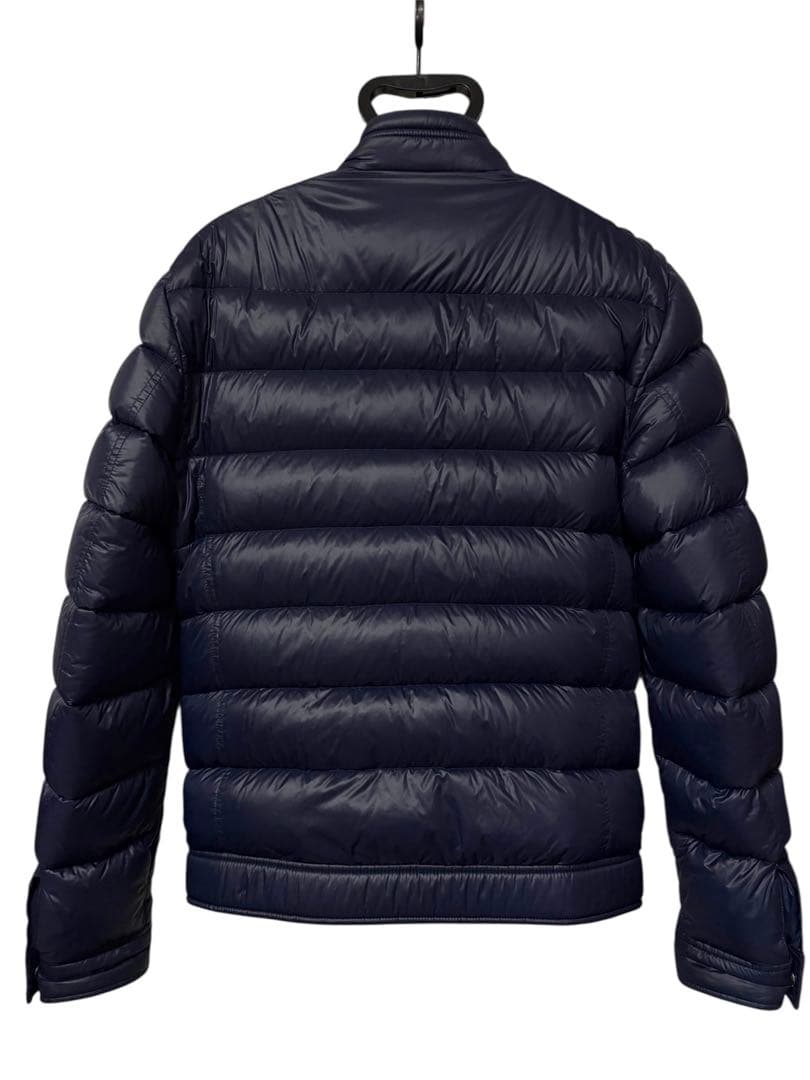 コミコミPRADA プラダ トライアングルロゴ バイカー ダウンジャケット