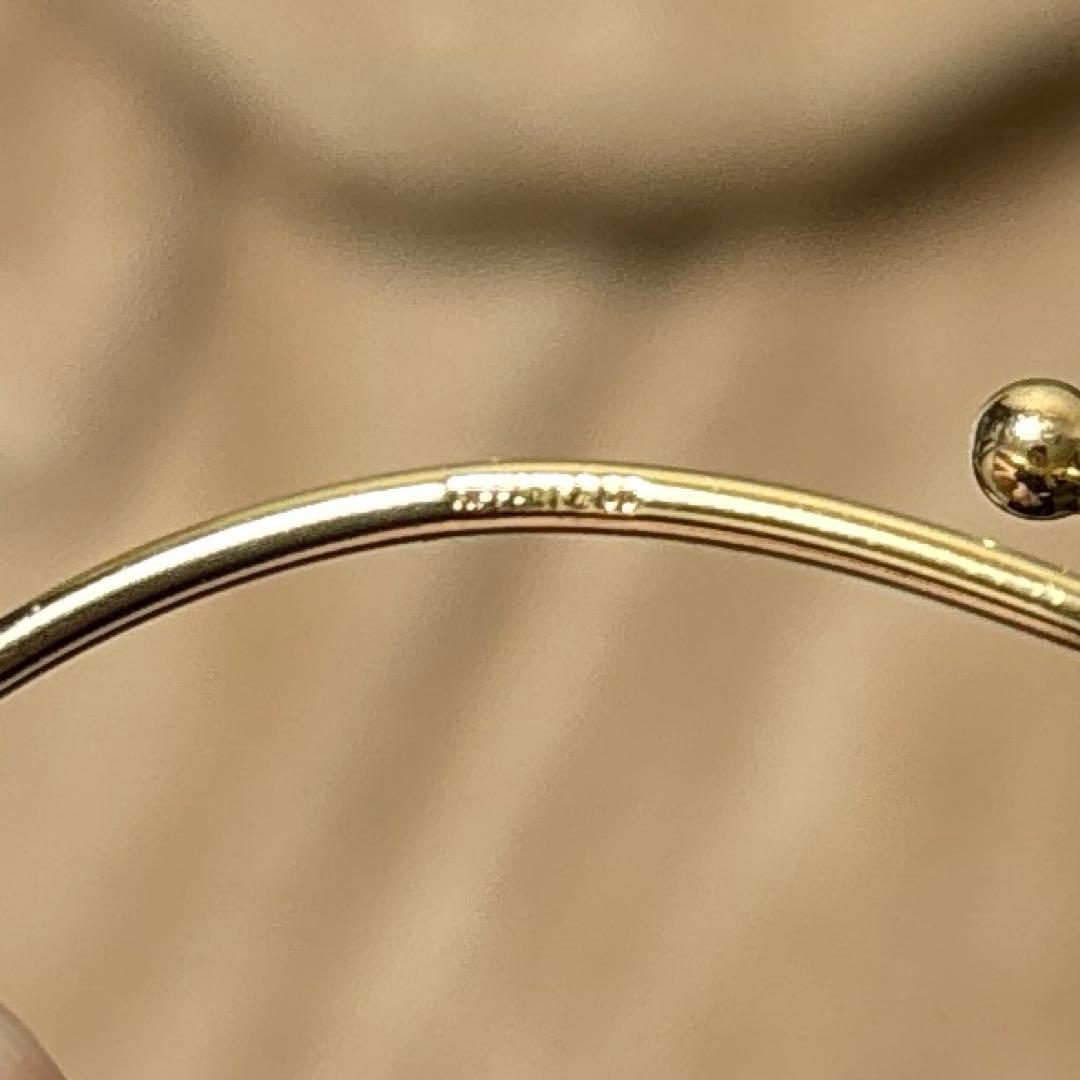 ダブルフックバングル 10K